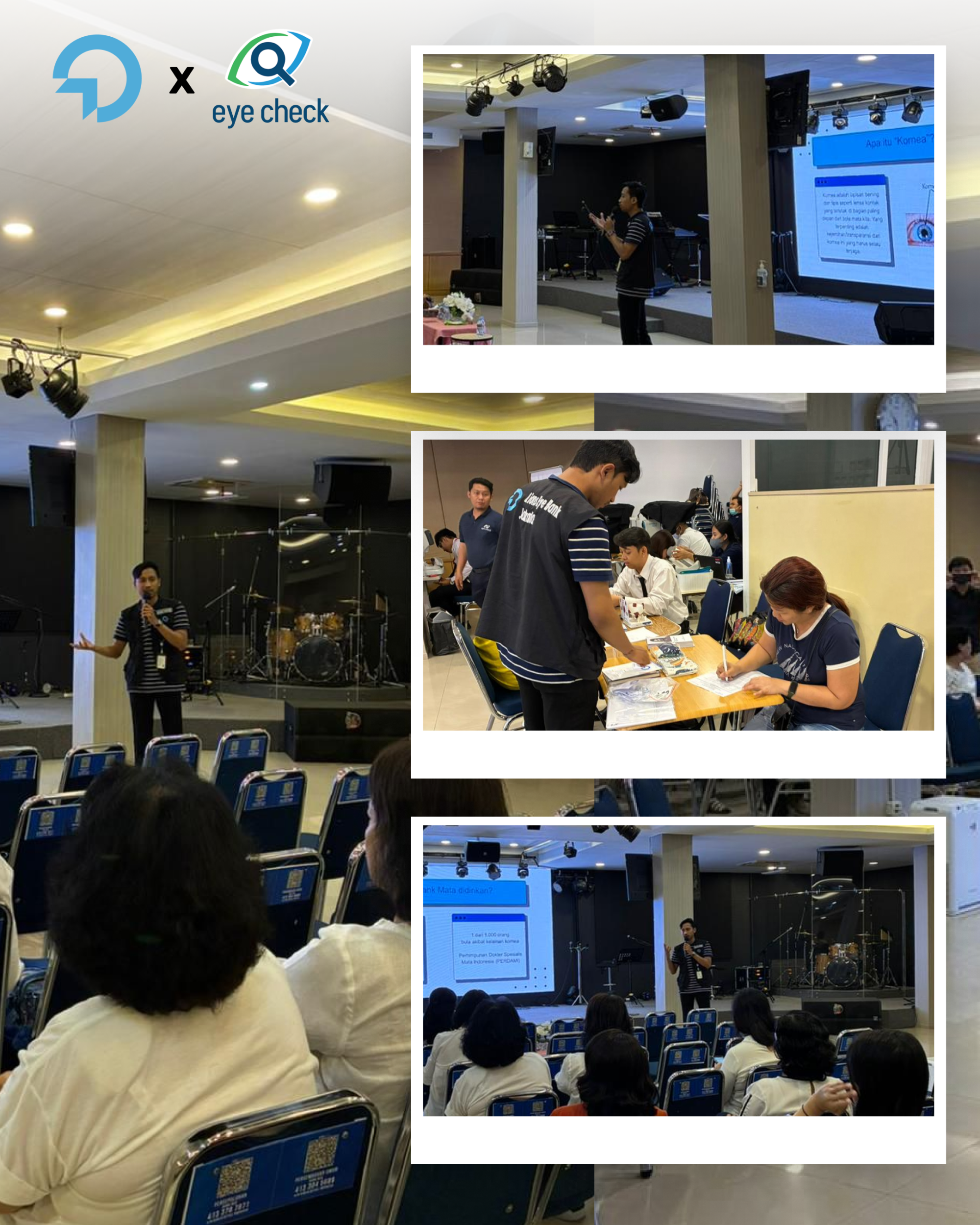 Seminar & Pemeriksaan Mata bersama @eyecheck.id